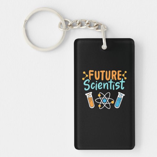 Scientist Gift | Future Scientist キーホルダー (正面)