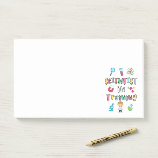 Scientist in Training for Young Scientists ポストイット (デスク)