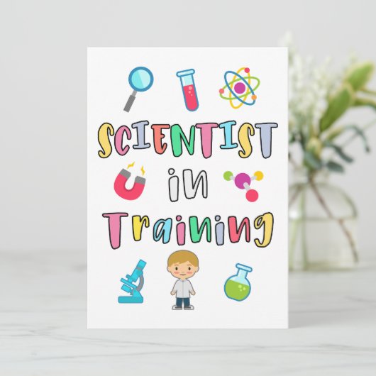 Scientist in Training for Young Scientists 招待状 (スタンド正面)