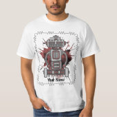 Scifi robot one tシャツ (正面)