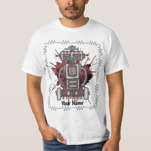 Scifi robot one tシャツ (正面)