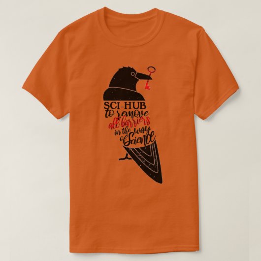 SciHub PhDブラウザ2 Tシャツ (デザイン正面)