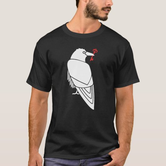 SCIHUB Raven family Tシャツ (正面)