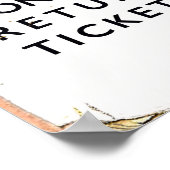 Scillyヴィンテージ列車のポスターのトレスコ諸島 ポスター (角)