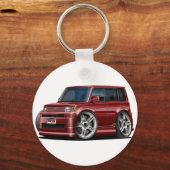 Scion XB Maroon Car キーホルダー (正面)