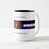 Sciorbis Business Group LLCロゴカップ ツートーンマグカップ (正面右)
