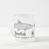 SciPerspectiveによるBonefishフロストマグ フロストグラスマグカップ (正面左)