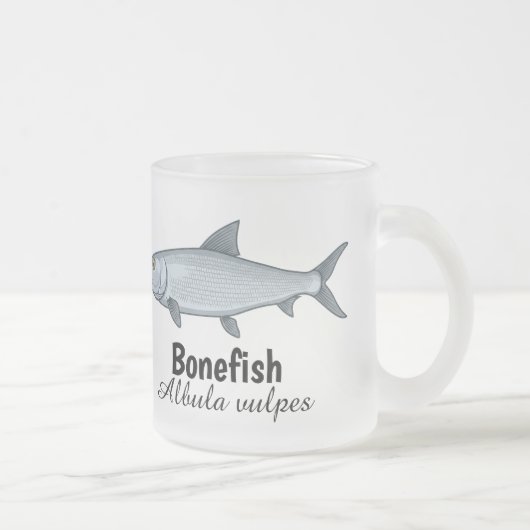 SciPerspectiveによるBonefishフロストマグ フロストグラスマグカップ (右)