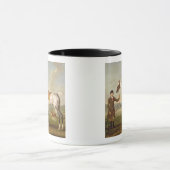 Scipio、Roche's Spotted Hunter、c.1750 (oiの大佐の マグカップ (中央)