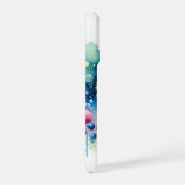 Scissortailed Flycatcher 010924AREF121 - Watercolo iPhoneケース (右側面)