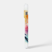 Scissortailed Flycatcher 010924AREF121 - Watercolo iPhoneケース (左側面)