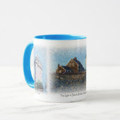 Scituateの3つの陸標 マグカップ (正面左)