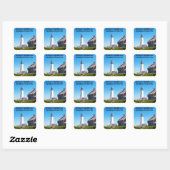 Scituate Light house, Massachusetts Stickers スクエアシール (シート)
