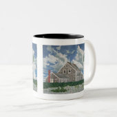 Scituate Lightkeeper's House Mug ツートーンマグカップ (正面右)