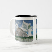 Scituate Lightkeeper's House Mug ツートーンマグカップ (正面左)