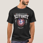 Scituate Massachusetts South Shore MA Nautical Bea Tシャツ (正面)