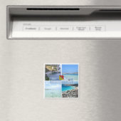 SCL023 SAN VITO LO CAPO – モザイク – シチリア – 冷蔵庫 マグネット (インサイチュ (食洗機))