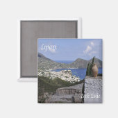 SCL045エーオリアン諸島リパリ、シチリア、冷蔵庫 マグネット (正面/裏面)