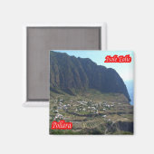 SCL048エーオリアン諸島，ポーララ，シチリア，冷蔵庫 マグネット (正面/裏面)