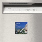 SCL069 TAORMINA、ETNA、シチリア、冷蔵庫 マグネット (インサイチュ (食洗機))