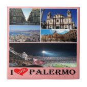 SCL075パレルモ、私は愛し、モザイクシチリア、 タイル (正面)