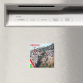 SCL079コレオーネ、シチリア、イタリア、冷蔵庫 マグネット (インサイチュ (食洗機))