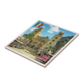 SCL085セファル大聖堂,シチリア,イタリア, タイル (側面)