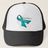 Scleroderma Disease Awareness Ribbon キャップ (正面)