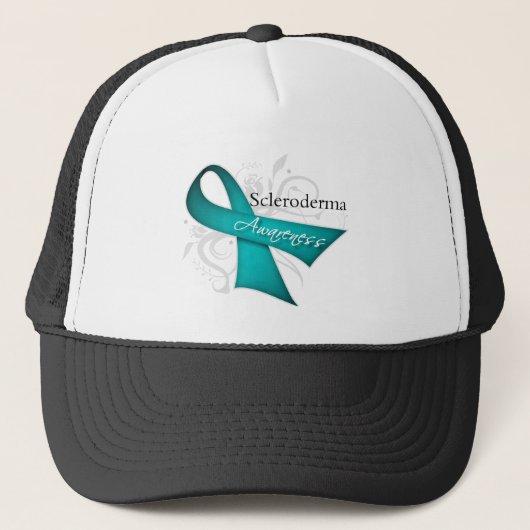 Scleroderma Disease Awareness Ribbon キャップ (正面)
