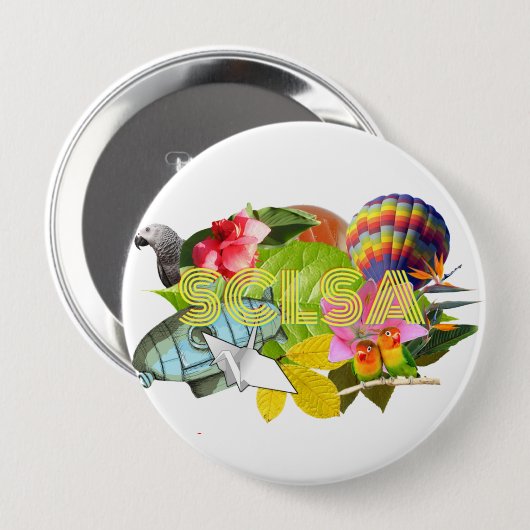 SCLSAボタン 缶バッジ (正面&裏面)