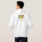 SCLSA Men's American Apparel California Zip-Up パーカ (裏面フル)