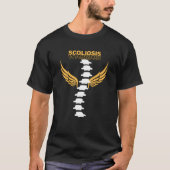 SCOLIOSIS WARRIOR funny Tシャツ (正面)