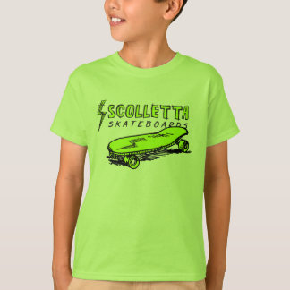 Scollettaの子供のグランジなTagless ComfortSoft® T 002 Tシャツ