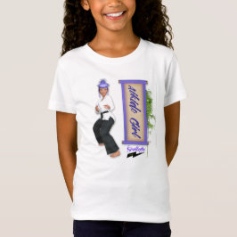 Scollettaの"合気道の女の子"のベビードールT Tシャツ