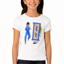 Scollettaの"柔道の女の子"のベビードールT