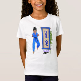 Scollettaの"柔道の女の子"のベビードールT Tシャツ