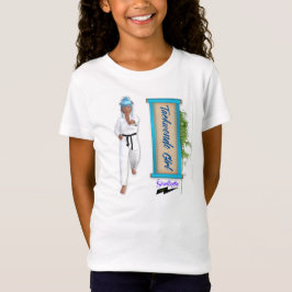Scolletta "テコンドー女の子"のベビードールT Tシャツ