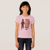 Scolletta "Jiu Jitsuの女の子"のベビードールT Tシャツ (正面フル)