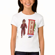 Scolletta "Jiu Jitsuの女の子"のベビードールT