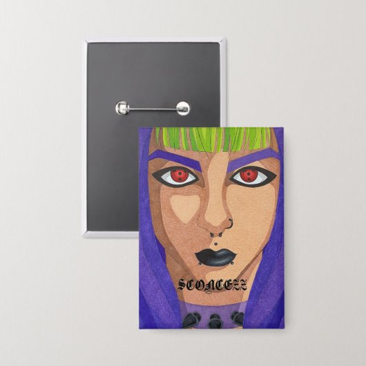 sconcezz's logo 缶バッジ (正面/裏面)