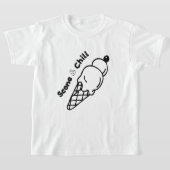 Scone & Chill – Playful Summer Vibes Design Tシャツ (レイダウン)