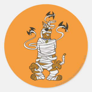 Scoobyのミイラ ラウンドシール