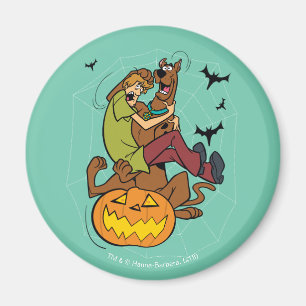 Scooby-Dooおよびハロウィンのシャギーな恐怖 マグネット