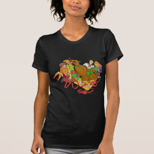 Scooby-Dooおよび集団のクリスマス Tシャツ