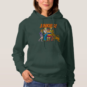 Scooby-Dooおよび集団は本を調査します パーカ