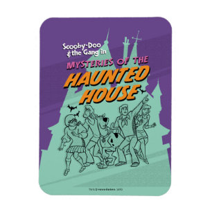 Scooby-Dooおよび集団"お化け屋敷" マグネット