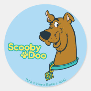Scooby-Dooのまばたき ラウンドシール