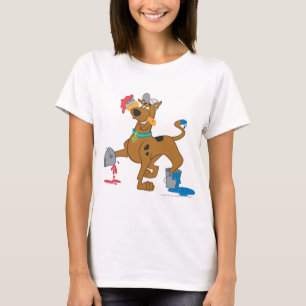 Scooby-Dooのペンキ Tシャツ