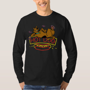 Scooby-Dooのホットドッグのネオンサイン Tシャツ