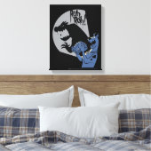 Scooby-Dooの夜食"Ruh Roh! " キャンバスプリント (インサイチュ (寝室))